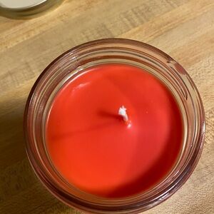 Handmade rose candle 8oz made with soywax